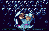 Bubble Trouble title screen for Atari Lynx